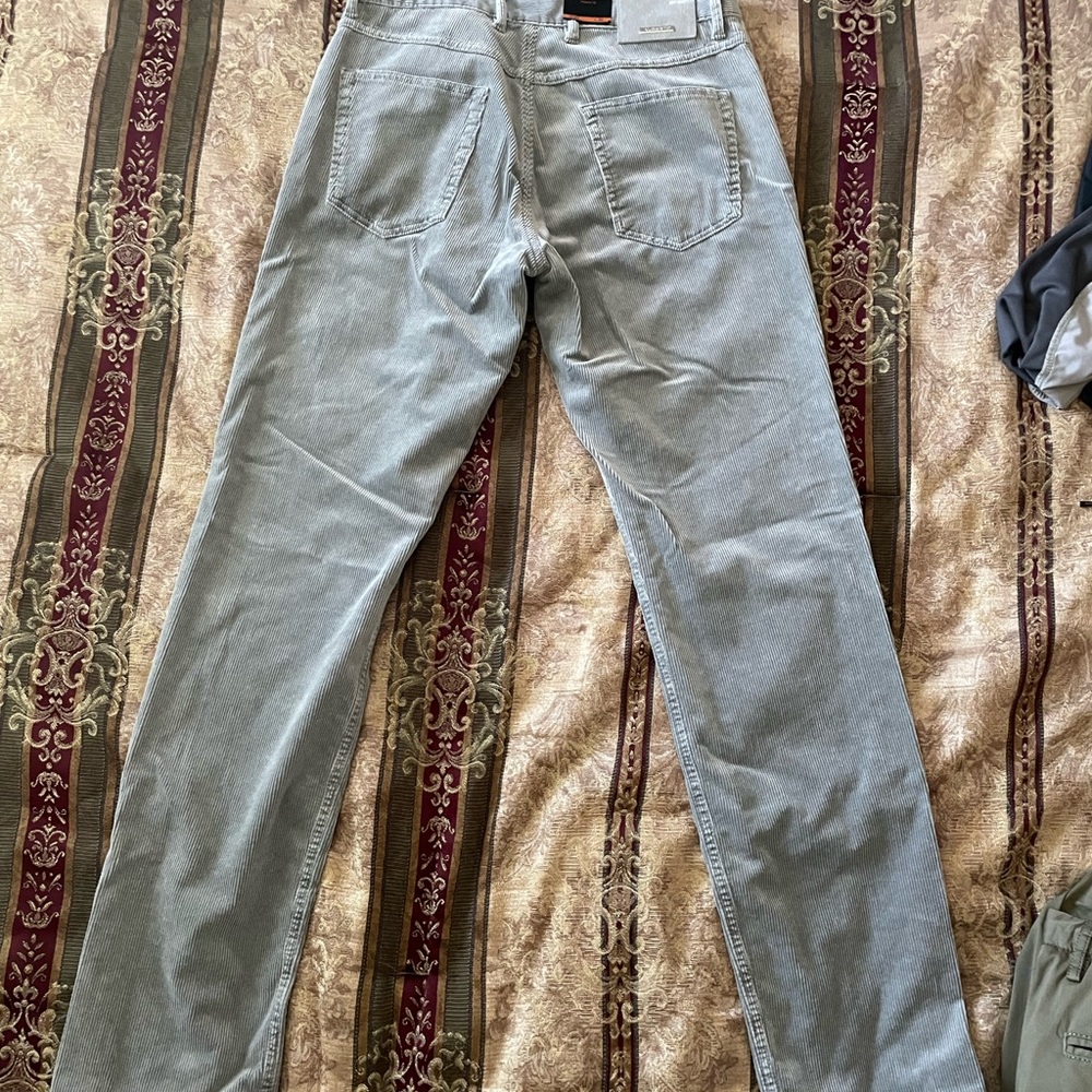 New Alberto ROB  Pants Slim
Fit  JEANS.Men's Gray Pants
Alberto